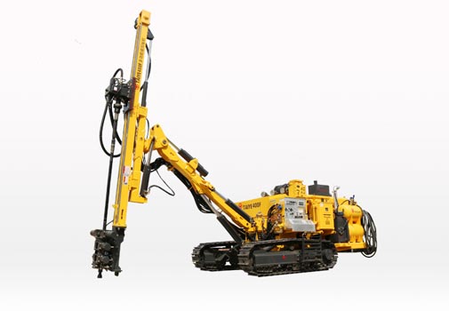 TAIYE-400F-DTH Separated Crawler Mounted Surface Hydraulic Down-the-Hole Drill Rig