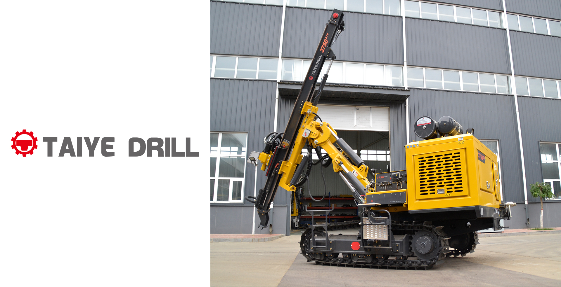 TAIYE-375D-DTH Separated Photovoltaic Surface Hydraulic Down-the-hole Drill Rig