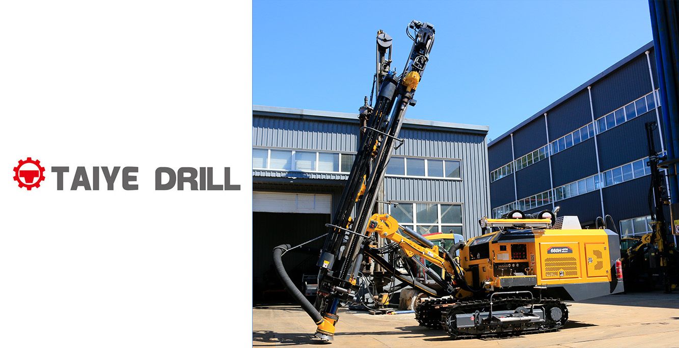 TAIYE-660+-DTH Small Integrated Surface Hydraulic Down-the-hole Drilling Rig